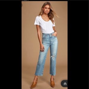 Levi’s Premium Ribcage Straight Ankle Jean…